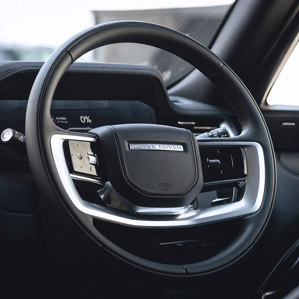 New Range Rover Steering Wheel