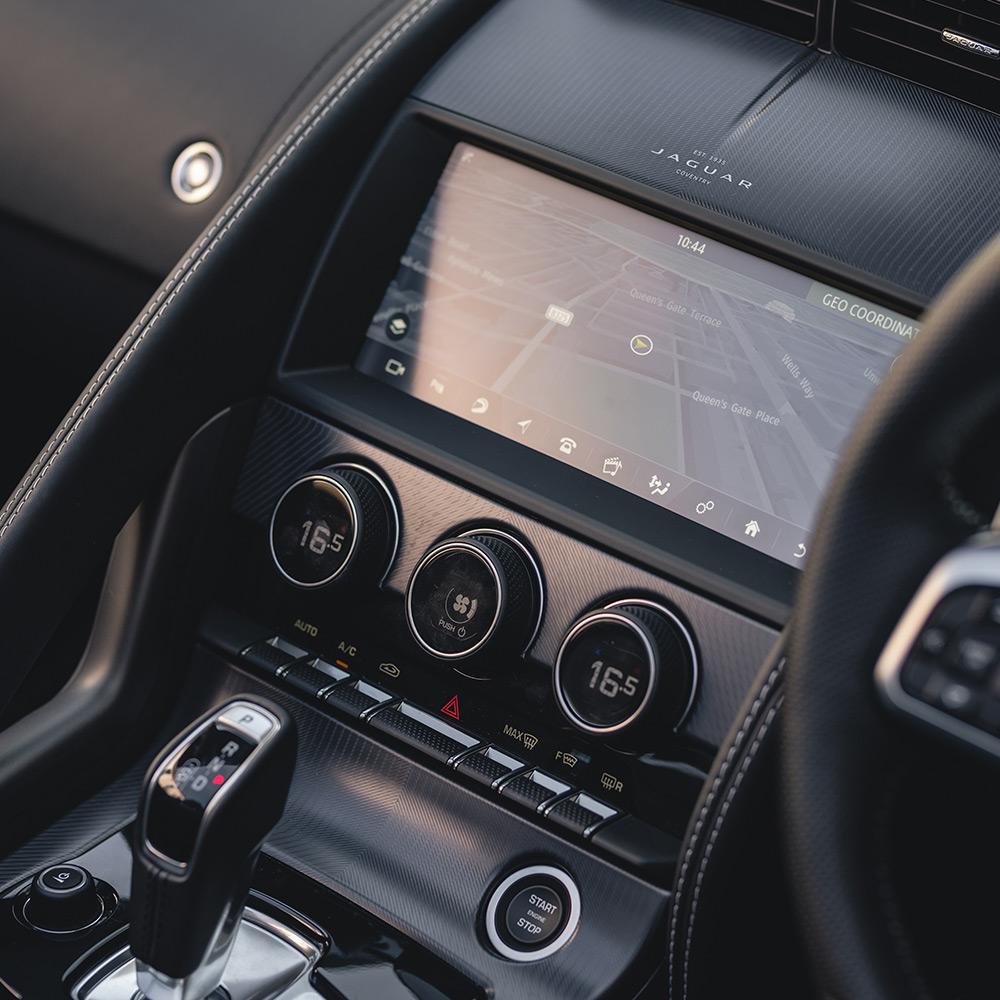  F-Type Dashboard/Touch Screen